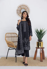 Salina Black&White Lawn Vol03-D01