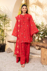Elaheh M Basic Unstitched 3 Piece Lawn 25