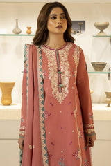 Zaha Embroidered Lawn Collection 24' (2B)