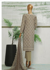 Riwayat Emb Stitched Lawn-D02