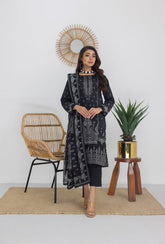 Salina Black&White Lawn Vol03-D03