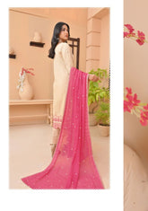 Soghat Nora Chikankari Cotton