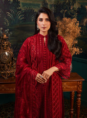 Zainab Chottani Velvet Collection SURKH D-5