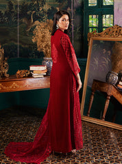 Zainab Chottani Velvet Collection SURKH D-5