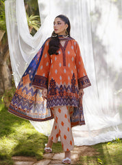 Zainab Chottani Tahra Embroidered Lawn 24 (8A)