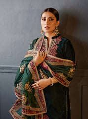 Zainab Chottani Velvet Collection ZELENA D-8