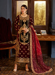 Zainab Chottani Velvet Collection ZIBA D-3