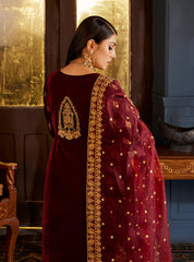 Zainab Chottani Velvet Collection ZIBA D-3