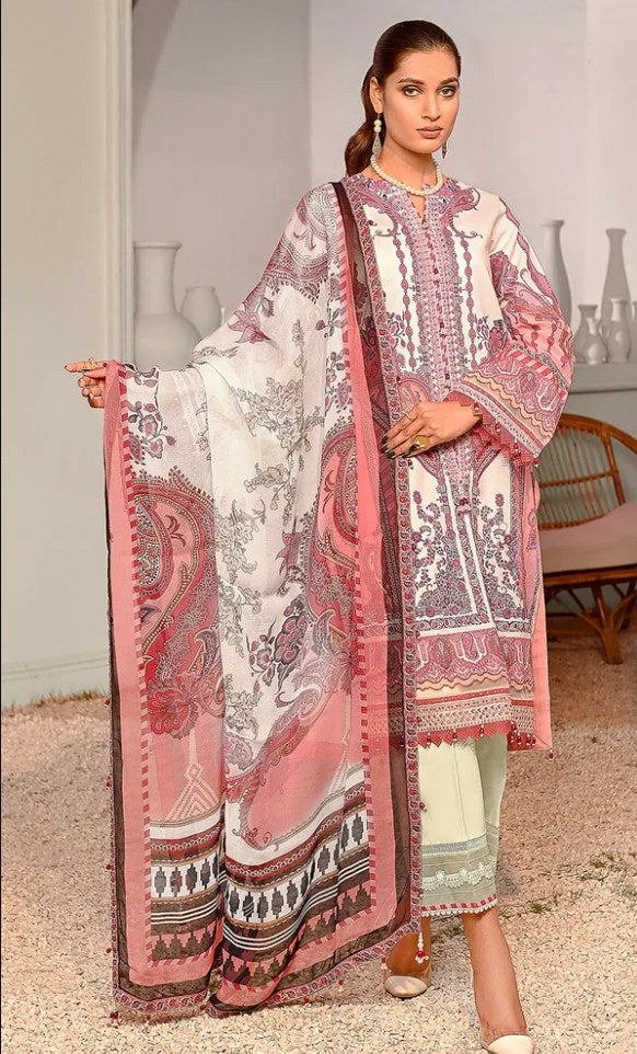 Viva Prints Lawn -05 Zenobia - Munaf Textile