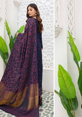 Anarkali Emb Dhanak - Munaf Textile