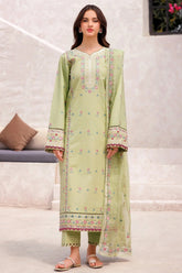 Bahar Embroidered Lawn'25 By Farasha