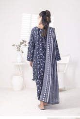 Salina Black & White Lawn-D06
