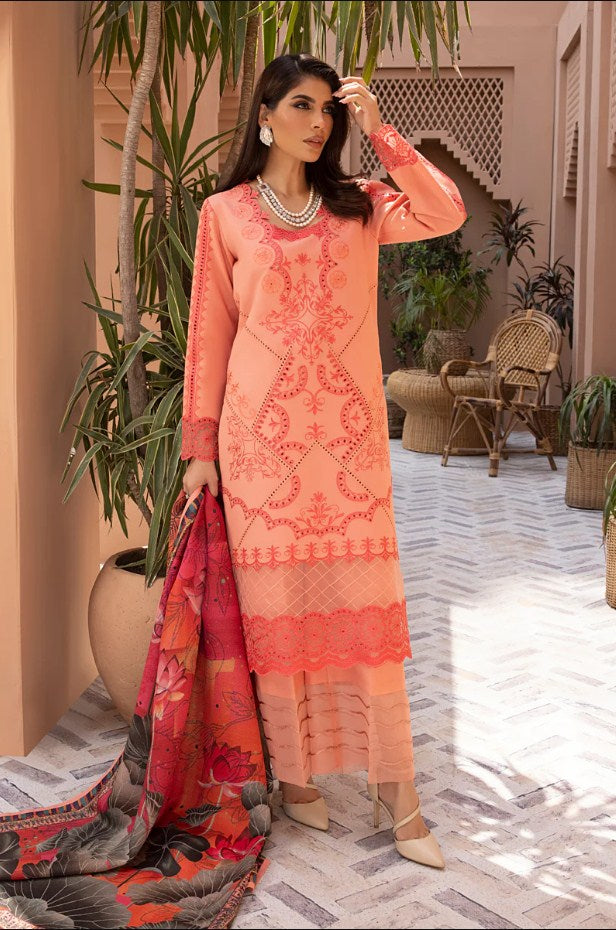 Carnation Karandi -D07 Miray - Munaf Textile