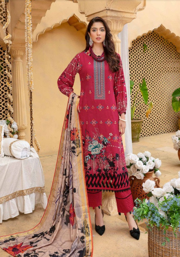 Mahjabeen Staple Doria -D07 - Munaf Textile