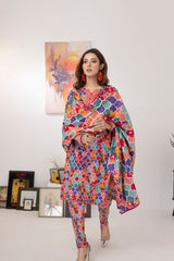 ZS Textiles Intermix Lawn Festive