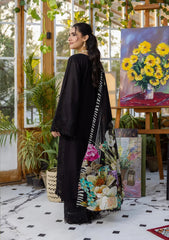 E CRAFT CHIKANKARI WITH CHIFFON BY ELAF