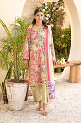 Elaheh M Basic Unstitched 3 Piece Lawn 25