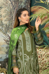 Syra Embroidered Lawn With Digital Printed Chiffon Dupatta Collection By Johra