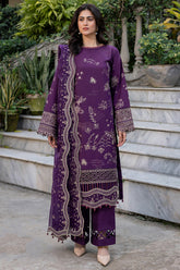 Bahar Embroidered Lawn'25 By Farasha