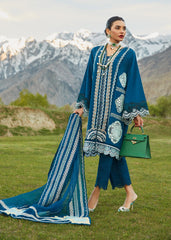 Crimson Luxury Lawn Saira Shakira