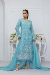 Aura Hand Crafted Luxury Chiffon By Manahil Lakhani