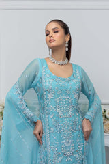 Aura Hand Crafted Luxury Chiffon By Manahil Lakhani