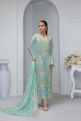 Aura Hand Crafted Luxury Chiffon By Manahil Lakhani