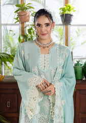 E CRAFT CHIKANKARI WITH CHIFFON BY ELAF