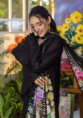 E CRAFT CHIKANKARI WITH CHIFFON BY ELAF