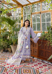 E CRAFT CHIKANKARI WITH CHIFFON BY ELAF