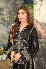 Syra Embroidered Lawn With Digital Printed Chiffon Dupatta Collection By Johra