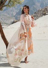 Crimson Luxury Lawn Saira Shakira