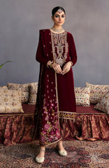 Makhmal Luxury Embroidered Velvet Collection By Emaan Adee 02
