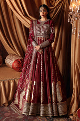 Afrozeh Divani Luxury Embroidered Silk Collection 10