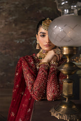 Afrozeh Luxury Embroidered Bridal Collection Brides Edition 581
