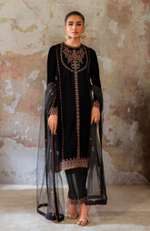 Velmor - Unstitched Velvet Formals - '24 Perin