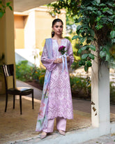 Neeshay Summer Printkari Lawn
