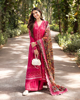 Zinnia Luxury Lawn By Faiza Saqlain