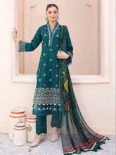 Farmaish Heavy Embroidered Lawn Vol 02 By Aalaya