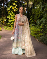 Zinnia Luxury Lawn By Faiza Saqlain