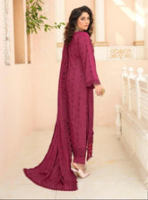 BREEZE Vol 2 Premium Embroidered Dhanak Collection By Aalaya #01