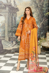 Syra Embroidered Lawn With Digital Printed Chiffon Dupatta Collection By Johra