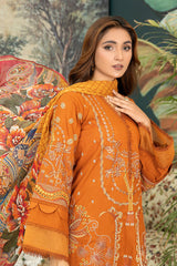 Syra Embroidered Lawn With Digital Printed Chiffon Dupatta Collection By Johra