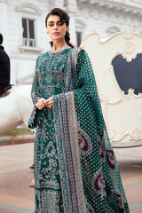 Secret Garden Luxury Embroidered Formal Chiffon Collection By Nureh 63