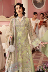Secret Garden Luxury Embroidered Formal Chiffon Collection By Nureh 61