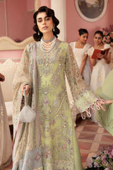 Secret Garden Luxury Embroidered Formal Chiffon Collection By Nureh 61