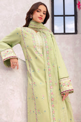 Bahar Embroidered Lawn'25 By Farasha