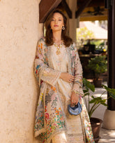 Zinnia Luxury Lawn By Faiza Saqlain