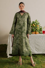 Nureh Gardenia Embroidered Viscose Slub '26