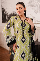 Signature Prints By Nurèh Printed Lawn Collection With Printed Chiffon Dupatta 24 (101)